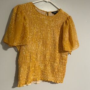 Express Smocked Blouse